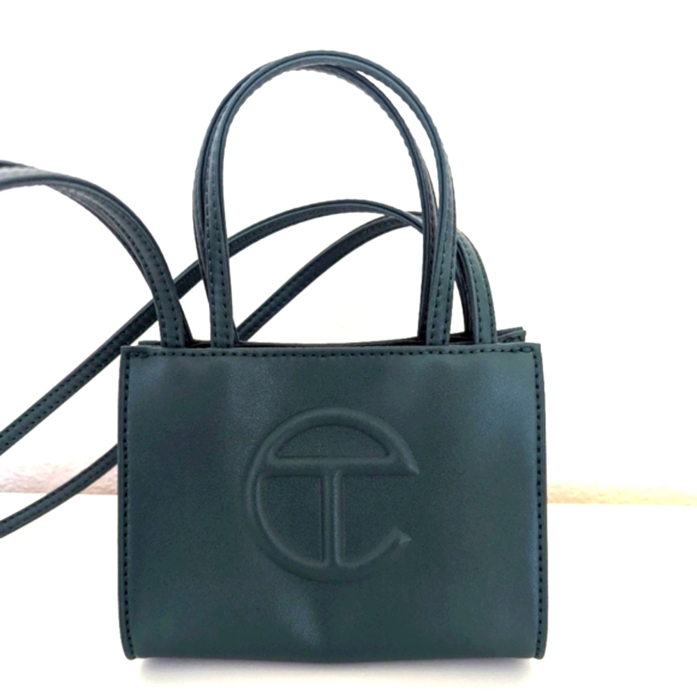 Telfar Mini Bag in Dark Green